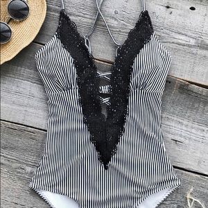 Bathing suit one piece